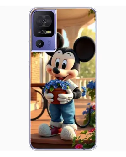 Чехол для TCL 605 с картинкой «Микки садовод»