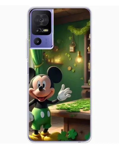 Чехол для TCL 605 с картинкой «Микки в мастерской»