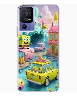 Чехол для TCL 605 с картинкой «Монстр-трак приключения»