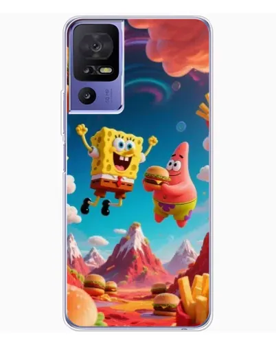 Чехол для TCL 605 с картинкой «Космический фастфуд» Чехол для TCL 605 с картинкой «Космический фастфуд»