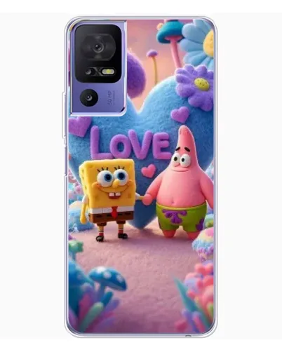 Чехол для TCL 605 с картинкой «Губка Боб Патрик» Чехол для TCL 605 с картинкой «Губка Боб Патрик»