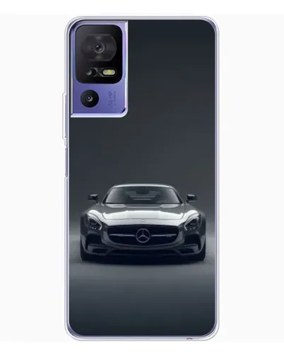 Чехол для TCL 605 с картинкой «Mercedes на черном» Чехол для TCL 605 с картинкой «Mercedes на черном»