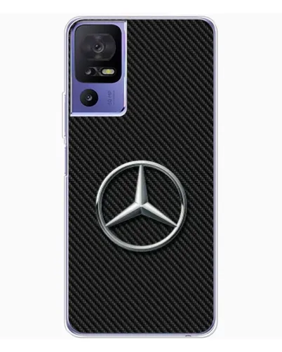 Чехол для TCL 605 с картинкой «Карбоновый Mercedes стиль» Чехол для TCL 605 с картинкой «Карбоновый Mercedes стиль»
