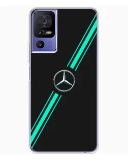 Чехол для TCL 605 с картинкой «Спортивные линии Mercedes»