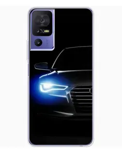 Чохол для TCL 605 з картинкою «Неоновий погляд Audi» Чохол для TCL 605 з картинкою «Неоновий погляд Audi»