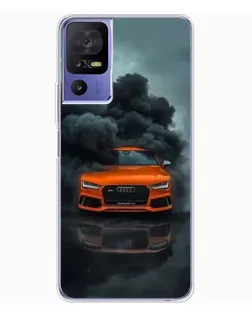 Чохол для TCL 605 з картинкою «Audi у хмарах диму» Чохол для TCL 605 з картинкою «Audi у хмарах диму»