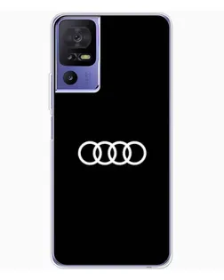 Чохол для TCL 605 з картинкою «Audi White Logo» Чохол для TCL 605 з картинкою «Audi White Logo»