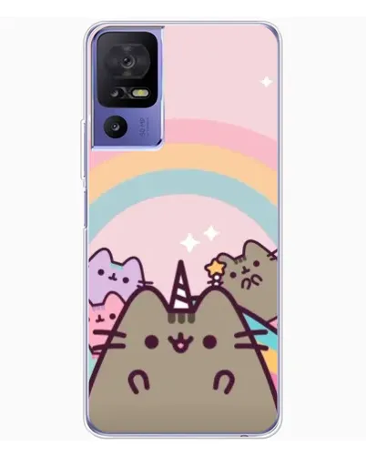 Чохол для TCL 605 з картинкою «Єдиноріг Pusheen»