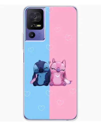 Чехол для TCL 605 с картинкой «Stitch и Angel Love» Чехол для TCL 605 с картинкой «Stitch и Angel Love»