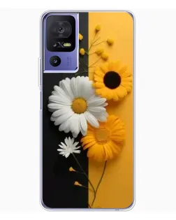 Чохол для TCL 605 з картинкою «Соняшник та ромашка» Чохол для TCL 605 з картинкою «Соняшник та ромашка»
