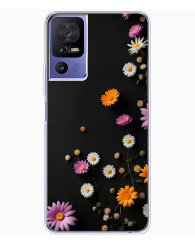 Чохол для TCL 605 з картинкою «Квіткова композиція»