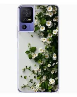 Чохол для TCL 605 з картинкою «Гілка дрібних білих квітів» Чохол для TCL 605 з картинкою «Гілка дрібних білих квітів»