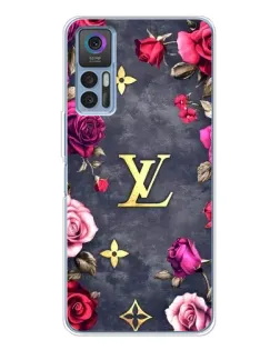Чехол для TCL K23 5G с картинкой «Цветочный Louis Vuitton» Чехол для TCL K23 5G с картинкой «Цветочный Louis Vuitton»