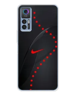 Чехол для TCL K23 с картинкой «Абстрактный дизайн Nike»