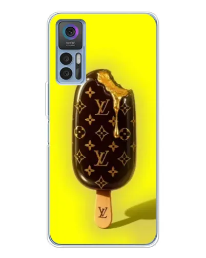 Чехол для TCL K23 с картинкой «Мороженое от LV»