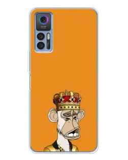 Чехол для TCL K23 с картинкой «Золотая обезьяна Bored Ape»