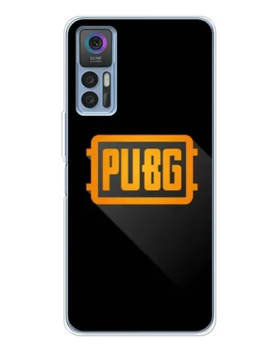 Чехол для TCL K23 с картинкой «PUBG — рамка лого»