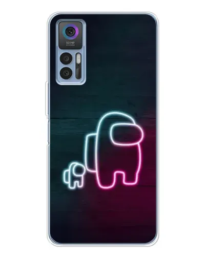 Чехол для TCL K23 с картинкой «Among Us неон-арт» Чехол для TCL K23 с картинкой «Among Us неон-арт»