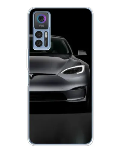 Чехол для TCL K23 с картинкой «Tesla Model S Look»