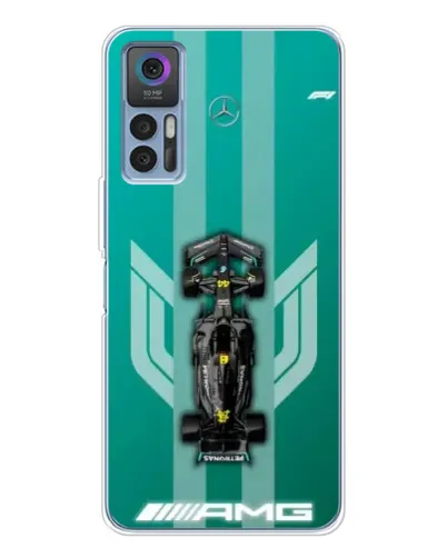 Чехол для TCL K23 с картинкой «Mercedes AMG Petronas»