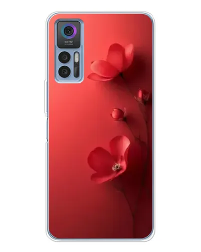 Чохол для TCL K23 з картинкою «Макові суцвіття»