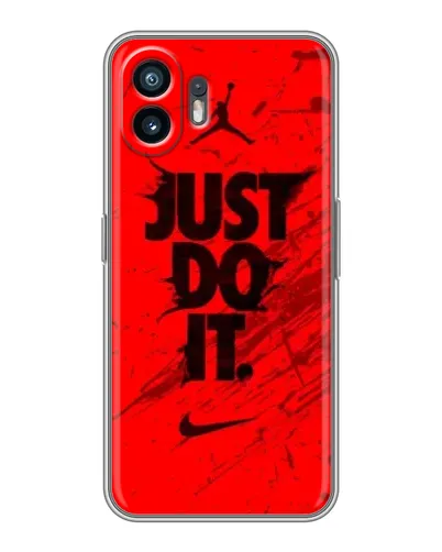 Чехол для TCL K70 SE с картинкой «Nike Just Do It»