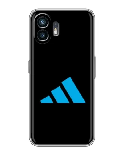 Чехол для TCL K70 с картинкой «Adidas Cyan Logo»