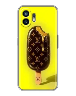 Чехол для TCL K70 с картинкой «Мороженое от LV»