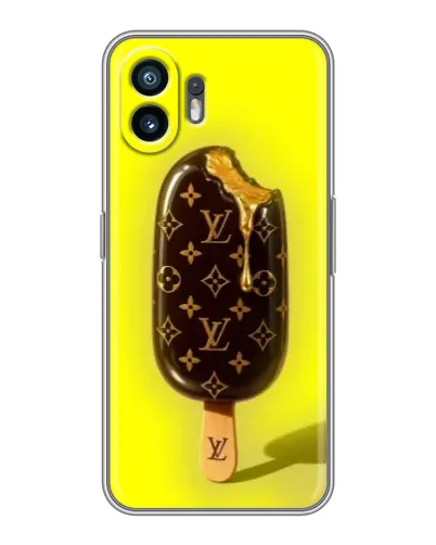 Чехол для TCL K70 с картинкой «Мороженое от LV»