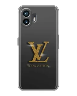 Чехол для TCL K70 с картинкой «Градиент Louis Vuitton»