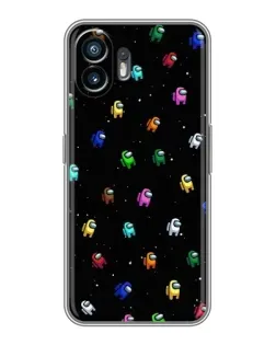 Чехол для TCL K70 с картинкой «Экипаж Among Us» Чехол для TCL K70 с картинкой «Экипаж Among Us»