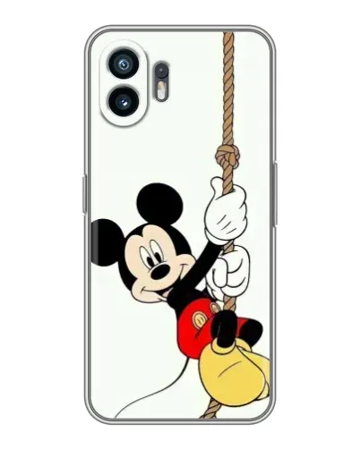 Чехол для TCL K70 с картинкой «Mickey на канате»