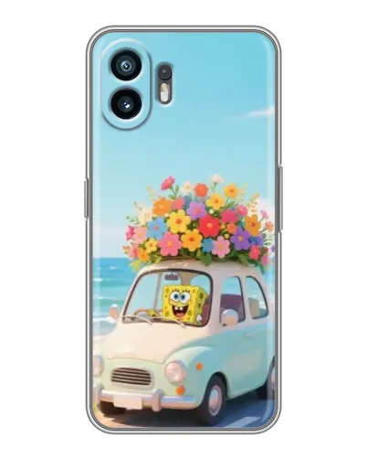 Чехол для TCL K70 с картинкой «Автомобильное путешествие»