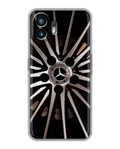 Чехол для TCL K70 с картинкой «Диск Mercedes»