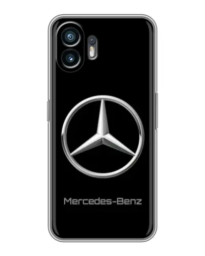 Чехол для TCL K70 с картинкой «Mercedes Silver Logo»