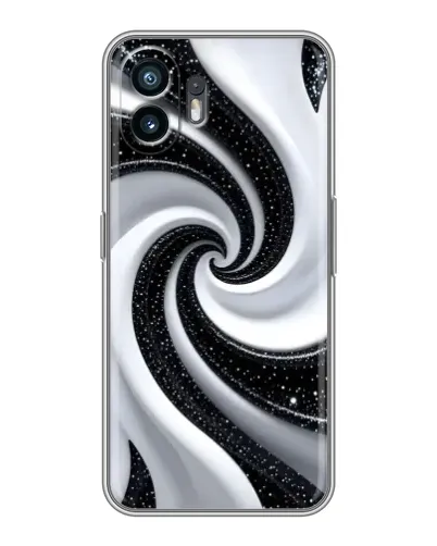 Чохол для TCL K70 з картинкою «Чорно-біла спіраль» Чохол для TCL K70 з картинкою «Чорно-біла спіраль»