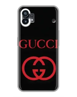 Чехол для TCL NxtPaper 70 Pro с картинкой «Gucci — красный логотип» Чехол для TCL NxtPaper 70 Pro с картинкой «Gucci — красный логотип»
