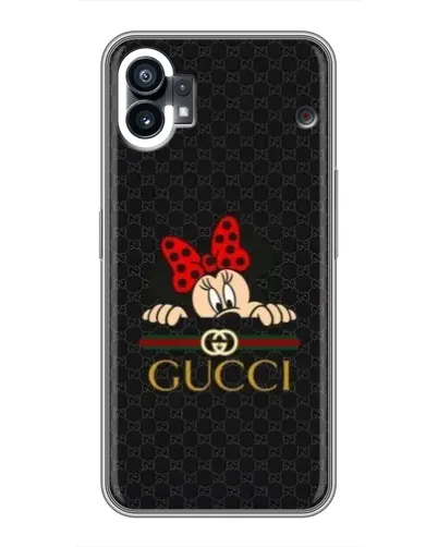 Чехол для TCL NxtPaper 70 Pro с картинкой «Минни Маус Gucci — черный» Чехол для TCL NxtPaper 70 Pro с картинкой «Минни Маус Gucci — черный»