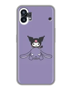 Чехол для TCL NxtPaper 70 Pro с картинкой «Kuromi на лиловом фоне» Чехол для TCL NxtPaper 70 Pro с картинкой «Kuromi на лиловом фоне»