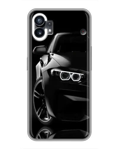 Чехол для TCL NxtPaper 70 Pro с картинкой «Черная BMW — профиль» Чехол для TCL NxtPaper 70 Pro с картинкой «Черная BMW — профиль»