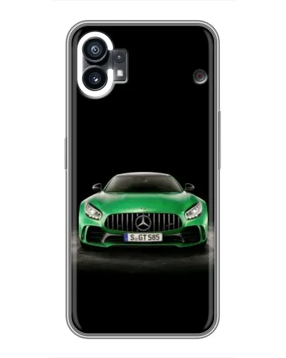 Чехол для TCL NxtPaper 70 Pro с картинкой «Mercedes — неоновый лого» Чехол для TCL NxtPaper 70 Pro с картинкой «Mercedes — неоновый лого»
