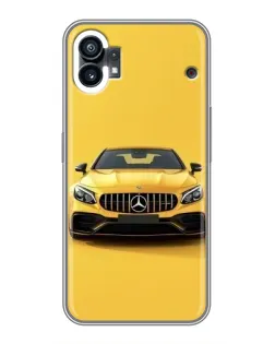 Чехол для TCL NxtPaper 70 Pro с картинкой «Желтый Mercedes GT» Чехол для TCL NxtPaper 70 Pro с картинкой «Желтый Mercedes GT»