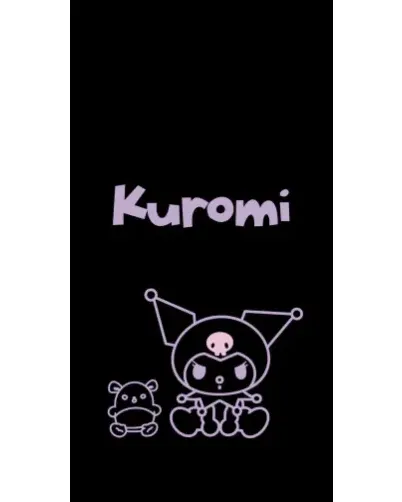 Чехол для TCL с картинкой «Kuromi — черный минимализм» Чехол для TCL с картинкой «Kuromi — черный минимализм»