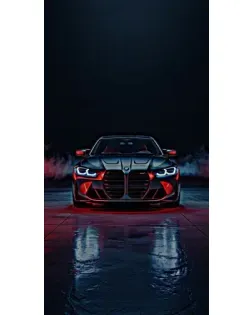 Чехол для TCL с картинкой «BMW на мокрой дороге»