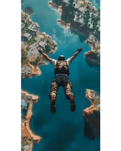 Чехол для TCL с картинкой «PUBG — свободное падение» Чехол для TCL с картинкой «PUBG — свободное падение»