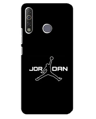 Чохол для TECNO Camon 12 Air CC6 з картинкою «Nike Pink Swirl»