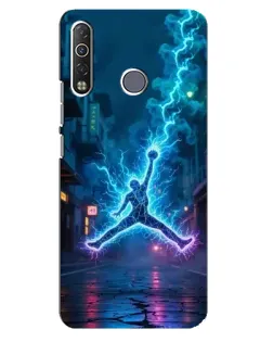 Чохол для TECNO Camon 12 Air CC6 з картинкою «Jordan Gold Jumpman» Чохол для TECNO Camon 12 Air CC6 з картинкою «Jordan Gold Jumpman»