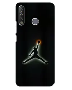 Чохол для TECNO Camon 12 Air CC6 з картинкою «Jordan Gradient Logo» Чохол для TECNO Camon 12 Air CC6 з картинкою «Jordan Gradient Logo»