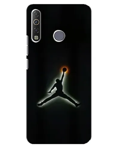 Чохол для TECNO Camon 12 Air CC6 з картинкою «Jordan Gradient Logo»