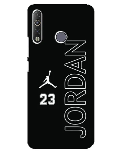 Чохол для TECNO Camon 12 Air CC6 з картинкою «Jordan Vertical»